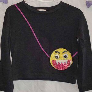 🎀 Jessica Simpson - Girls dark gray shirt Size L